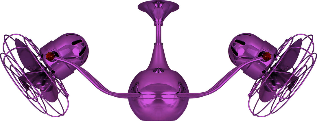 Matthews Fan Company - VB-LTPURPLE-MTL - 42"Ceiling Fan - Vent-Bettina - Light Purple