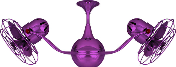 Matthews Fan Company - VB-LTPURPLE-MTL - 42"Ceiling Fan - Vent-Bettina - Light Purple