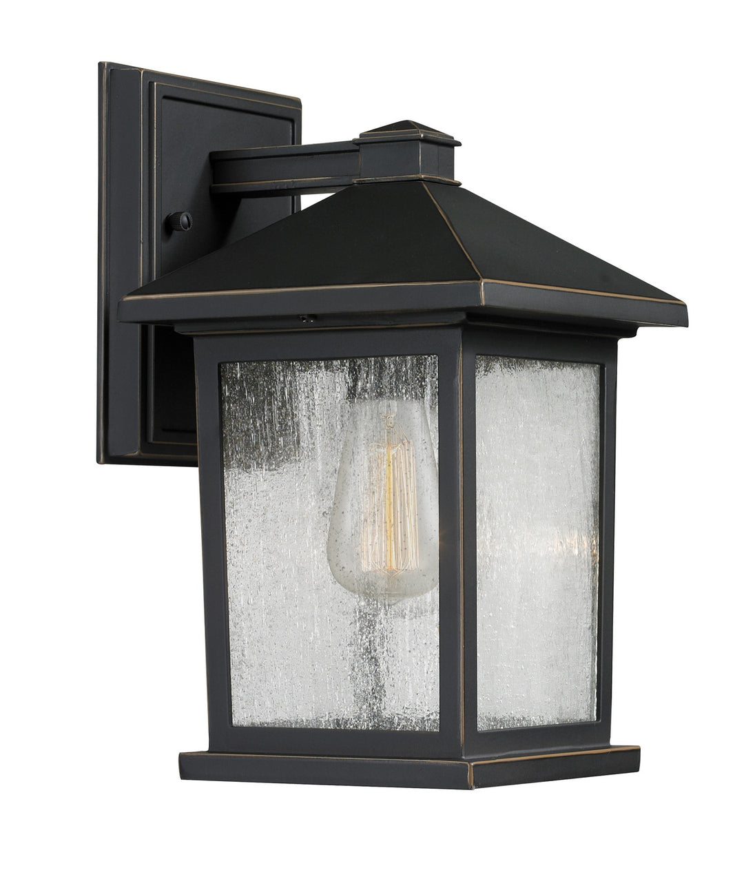 Z-Lite - 531S-ORB - One Light Outdoor Wall Mount - Portland - Oil Rubbed Bronze