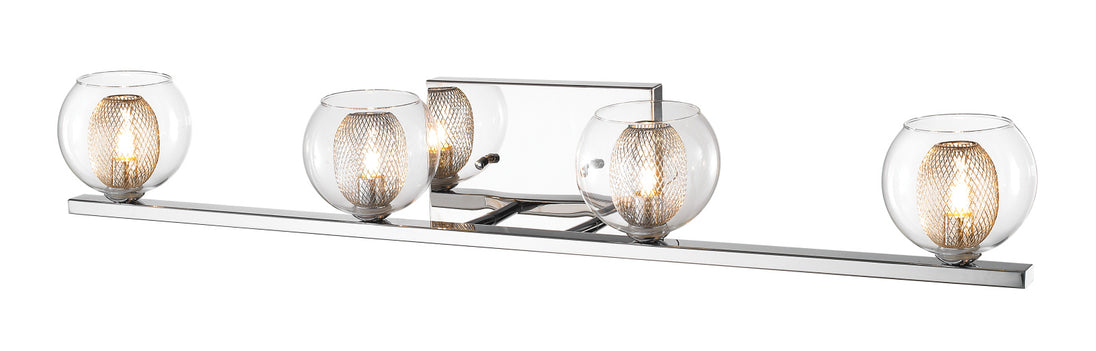 Z-Lite - 905-4V - Four Light Vanity - Auge - Chrome