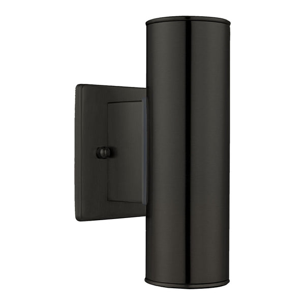 Eglo USA - 200033A - Two Light Outdoor Wall Mount - Riga - Matte Black