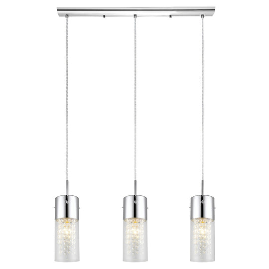 Eglo USA - 200123A - Three Light Pendant - Diamond - Chrome