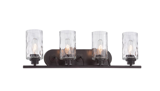 Designers Fountain - 87104-OEB - Four Light Bath Bar - Gramercy Park - Old English Bronze