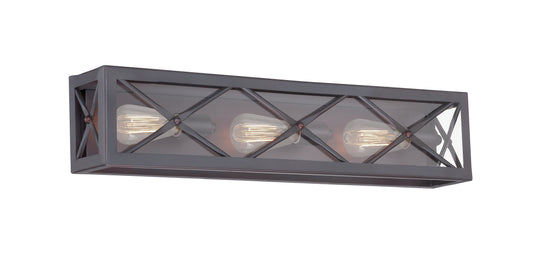 Designers Fountain - 87303-SB - Three Light Bath Bar - High Line - Satin Bronze