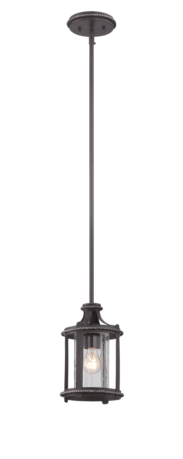 Designers Fountain - 87530-APW - One Light Mini Pendant - Palencia - Artisan Pardo Wash