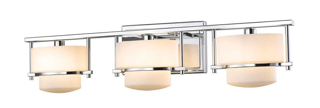 Z-Lite - 3030-3V-CH - Three Light Vanity - Porter - Chrome