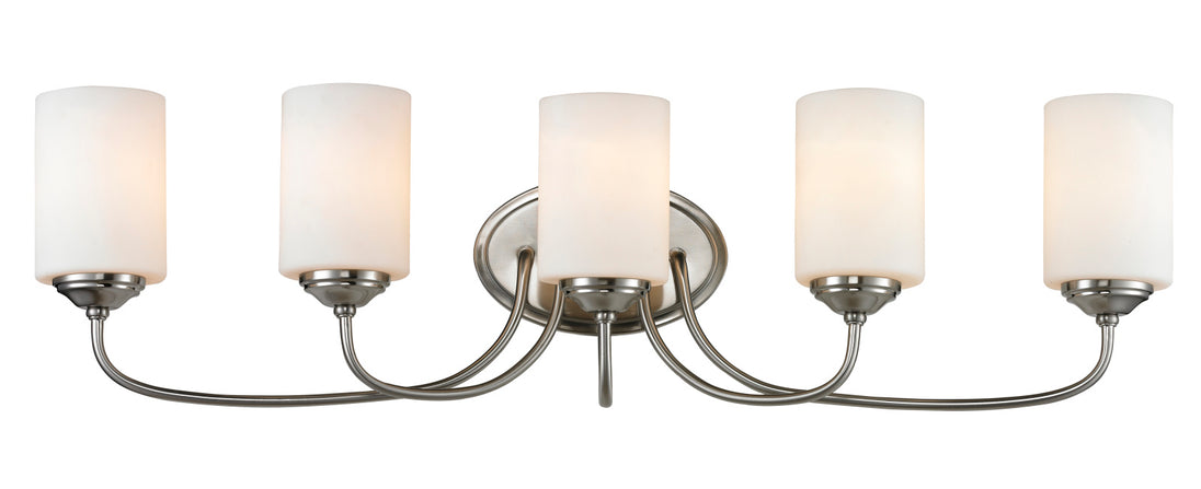 Z-Lite - 434-5V-BN - Five Light Vanity - Cardinal - Brushed Nickel