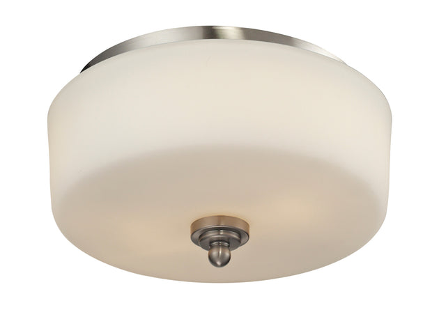 Z-Lite - 434-F2-BN - Two Light Flush Mount - Cardinal - Brushed Nickel