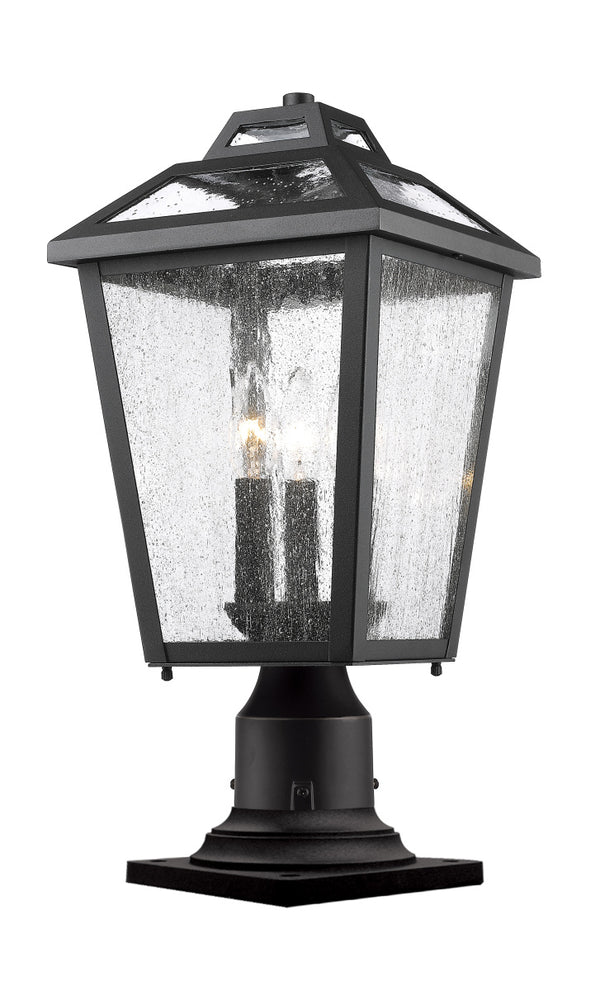 Z-Lite - 539PHMR-533PM-BK - Three Light Outdoor Pier Mount - Bayland - Black