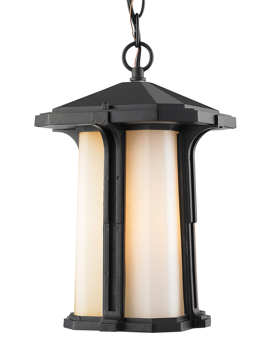 Z-Lite - 542CHB-BK - One Light Outdoor Chain Mount - Harbor Lane - Black