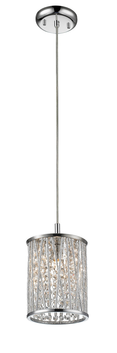 Z-Lite - 872CH-RMP - One Light Pendant - Terra - Chrome