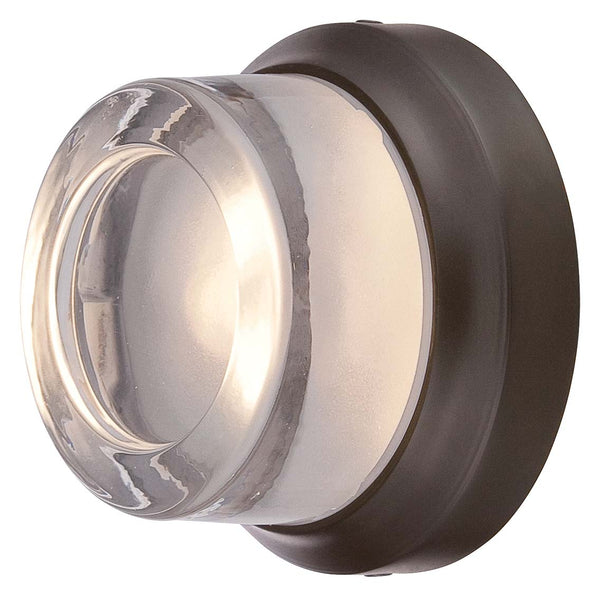 George Kovacs - P1240-143-L - LED Wall Sconce/ Flush Mount - Comet - Oil Rubbed Bronze