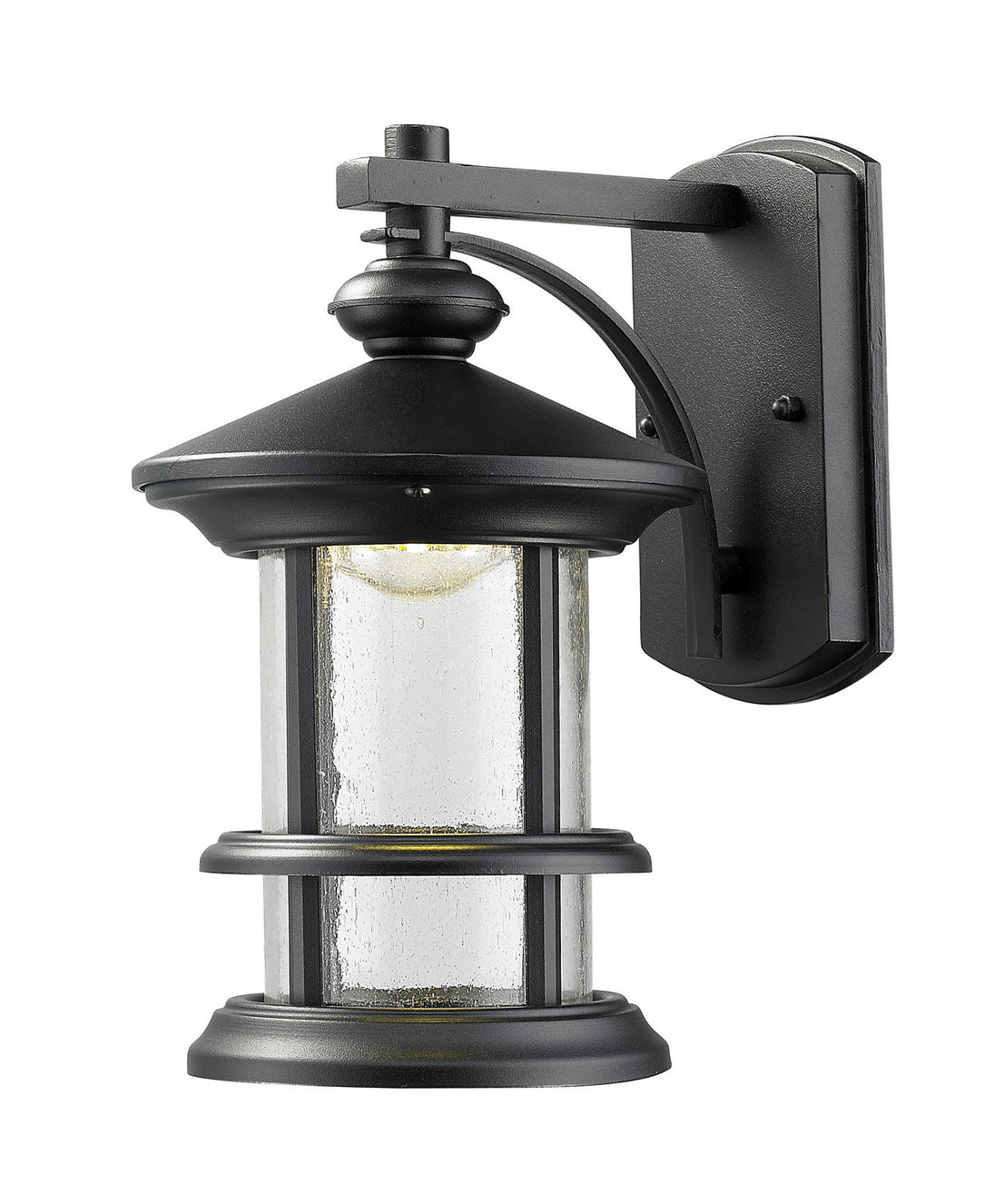 Z-Lite - 552S-BK-LED - LED Outdoor Wall Mount - Genesis - Black