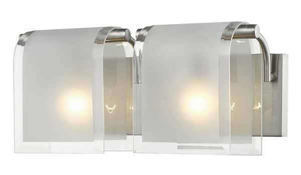 Z-Lite - 169-2V-BN - Two Light Vanity - Zephyr - Brushed Nickel