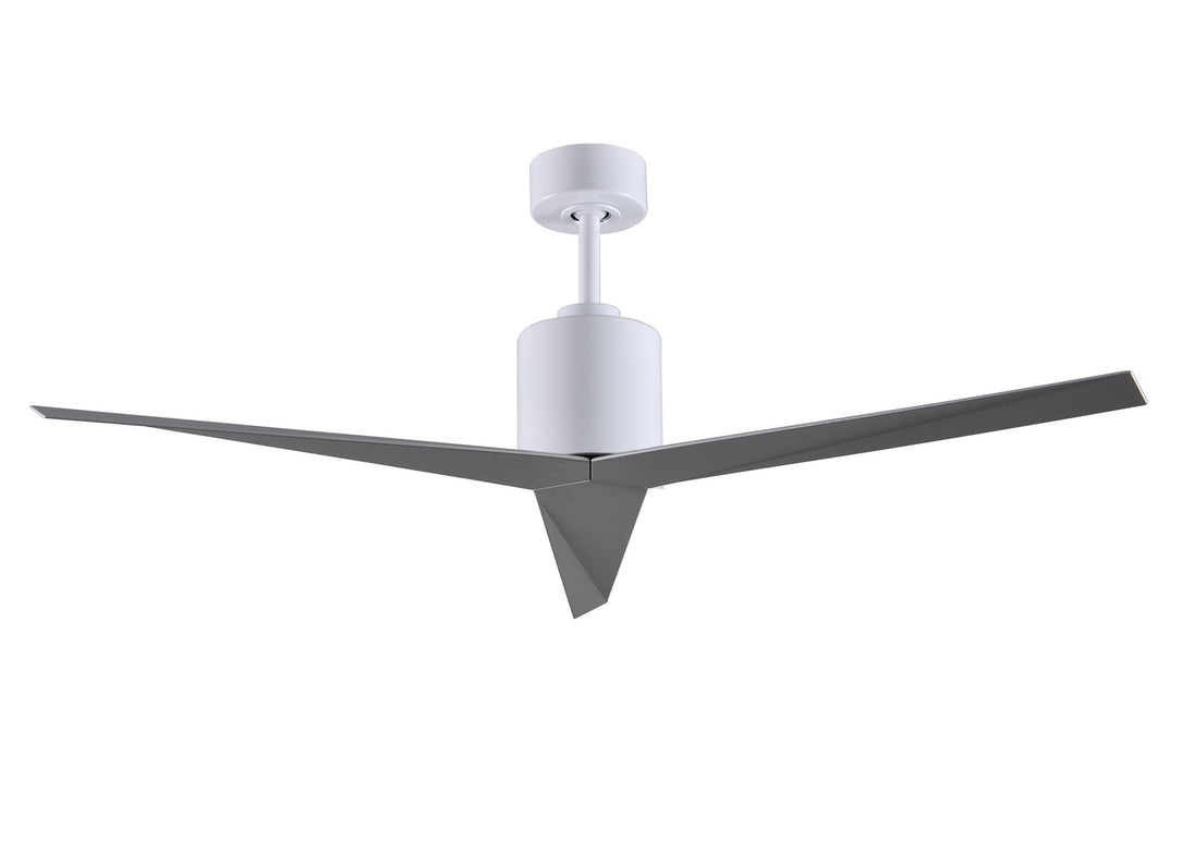 Matthews Fan Company - EK-WH-BN - 56"Ceiling Fan - Eliza - Gloss White