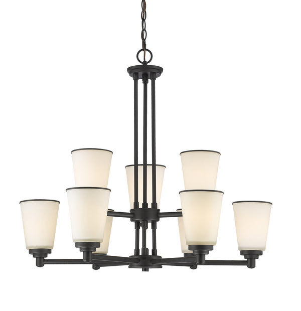 Z-Lite - 432-9BRZ - Nine Light Chandelier - Jarra - Bronze