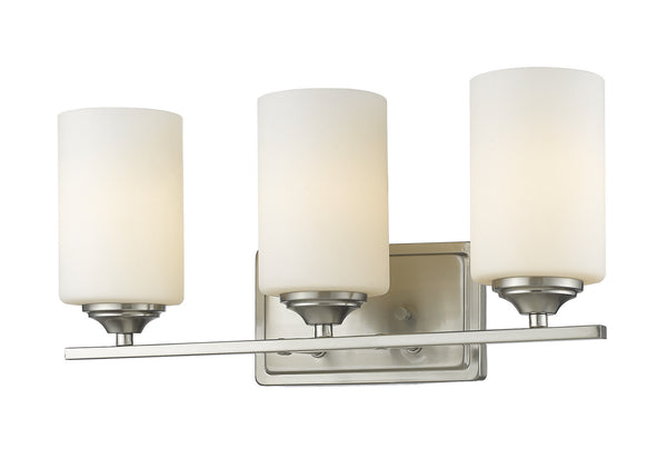 Z-Lite - 435-3V-BN - Three Light Vanity - Bordeaux - Brushed Nickel