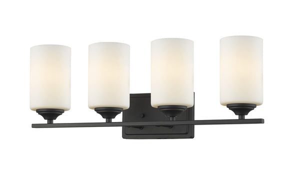 Z-Lite - 435-4V-BRZ - Four Light Vanity - Bordeaux - Bronze