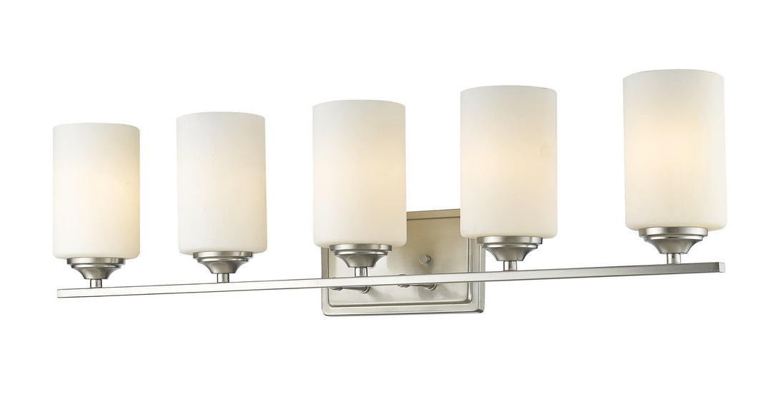 Z-Lite - 435-5V-BN - Five Light Vanity - Bordeaux - Brushed Nickel