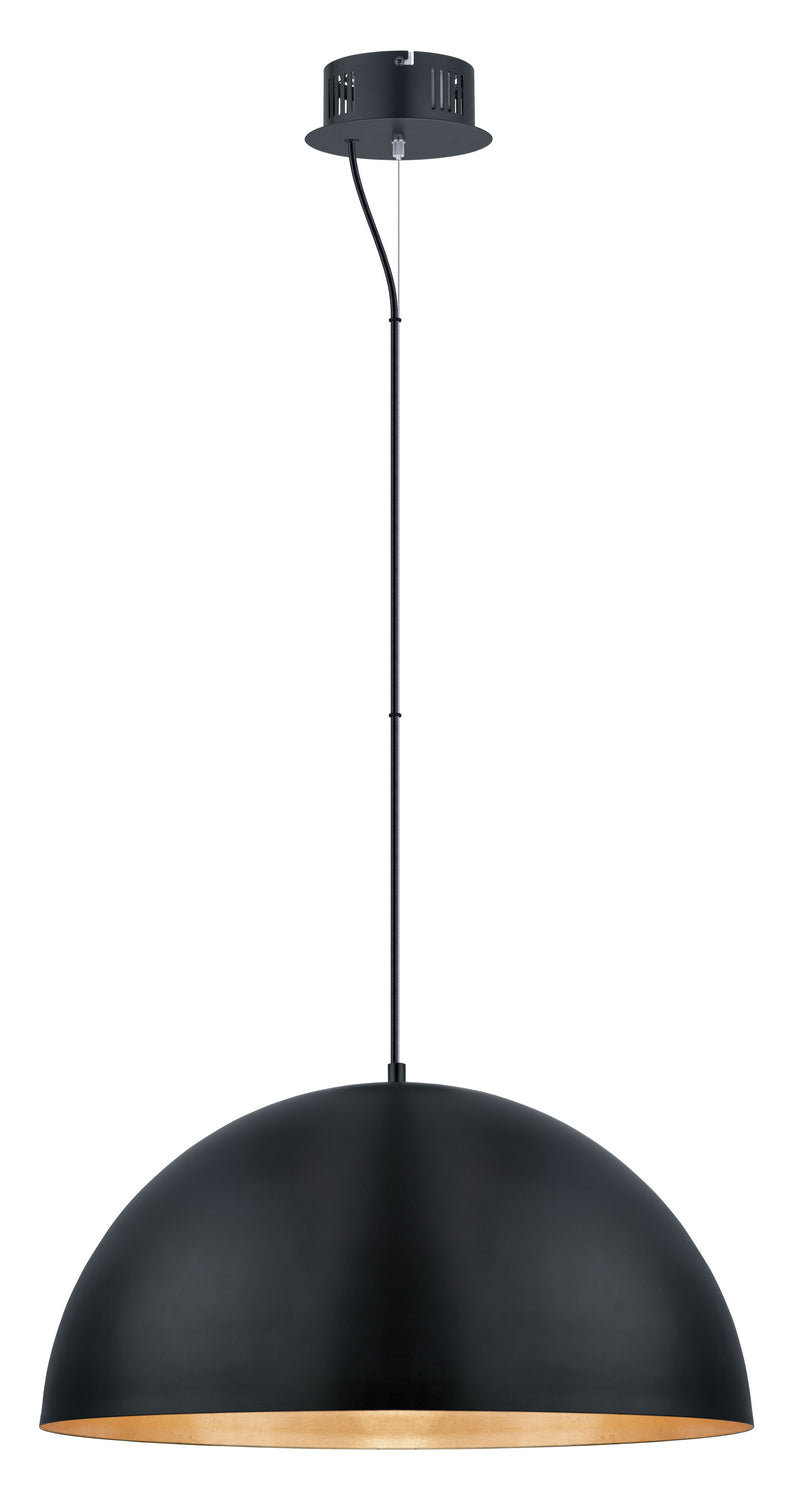 Eglo USA - 201294A - LED Pendant - Gaetano - Black/Gold