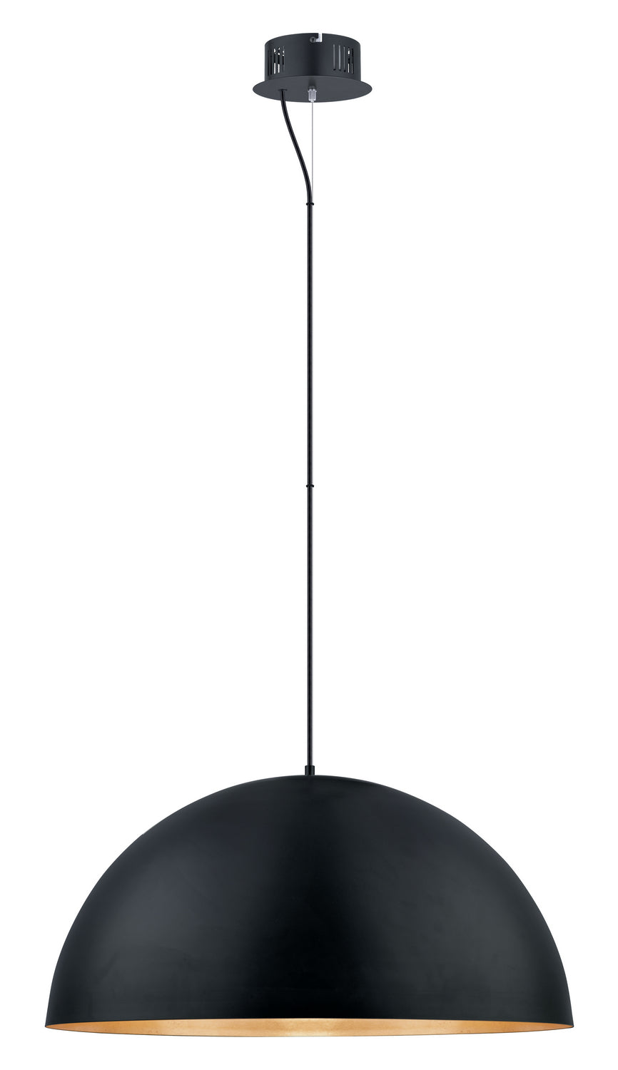 Eglo USA - 201295A - LED Pendant - Gaetano - Black/Gold