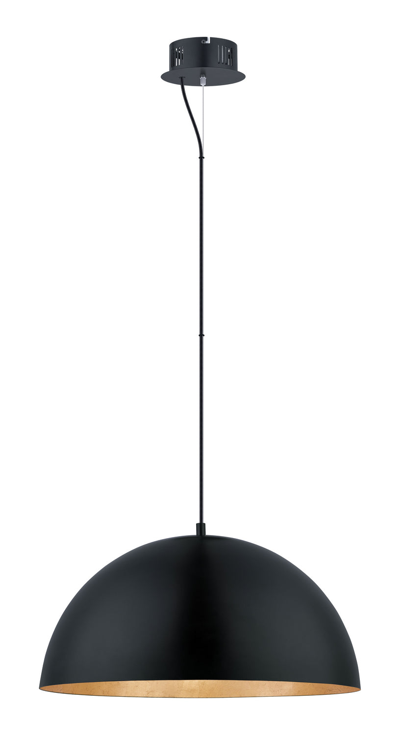 Eglo USA - 94228A - LED Pendant - Gaetano - Black/Gold