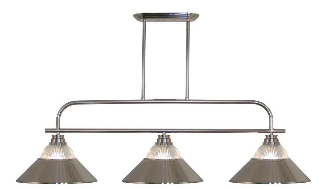 Z-Lite - 437-3BN-RBN - Three Light Billiard - Annora - Brushed Nickel