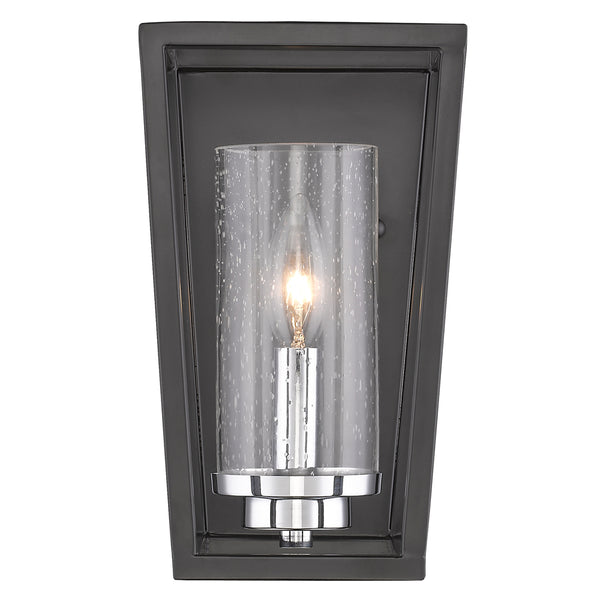 Golden - 4309-WSC BLK-SD - One Light Wall Sconce - Mercer - Matte Black