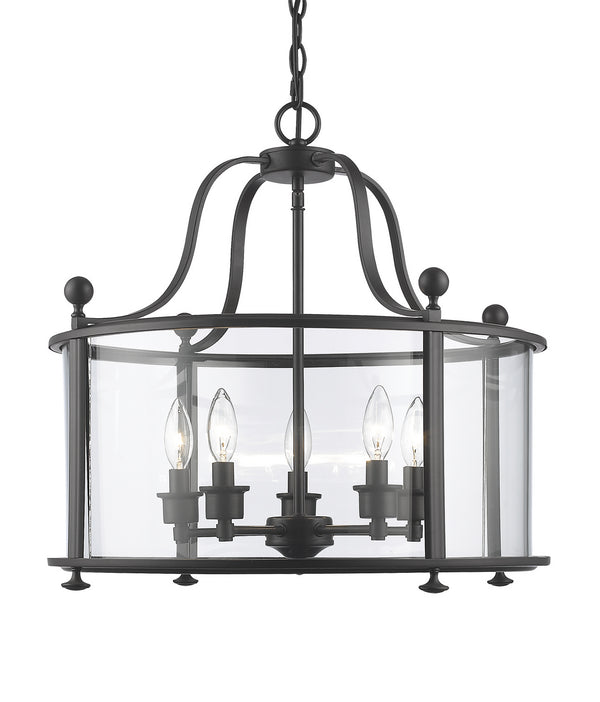 Z-Lite - 135-5 - Five Light Chandelier - Wyndham - Bronze