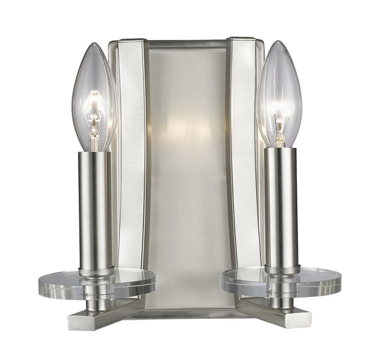 Z-Lite - 2010-2S-BN - Two Light Wall Sconce - Verona - Brushed Nickel