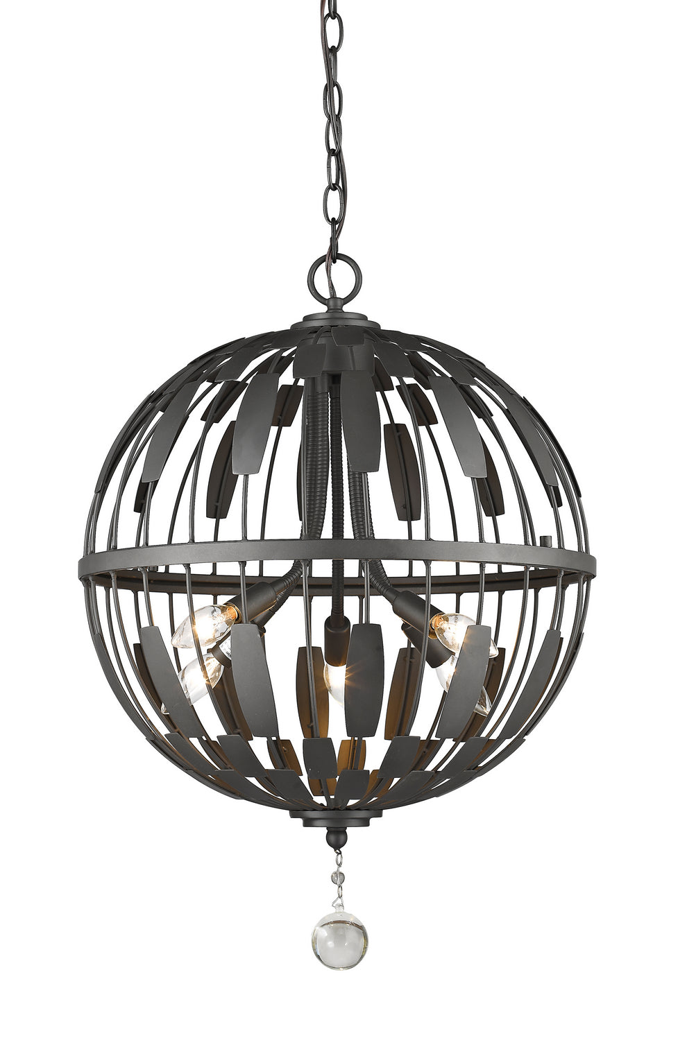 Z-Lite - 430B18-BRZ - Five Light Chandelier - Almet - Bronze