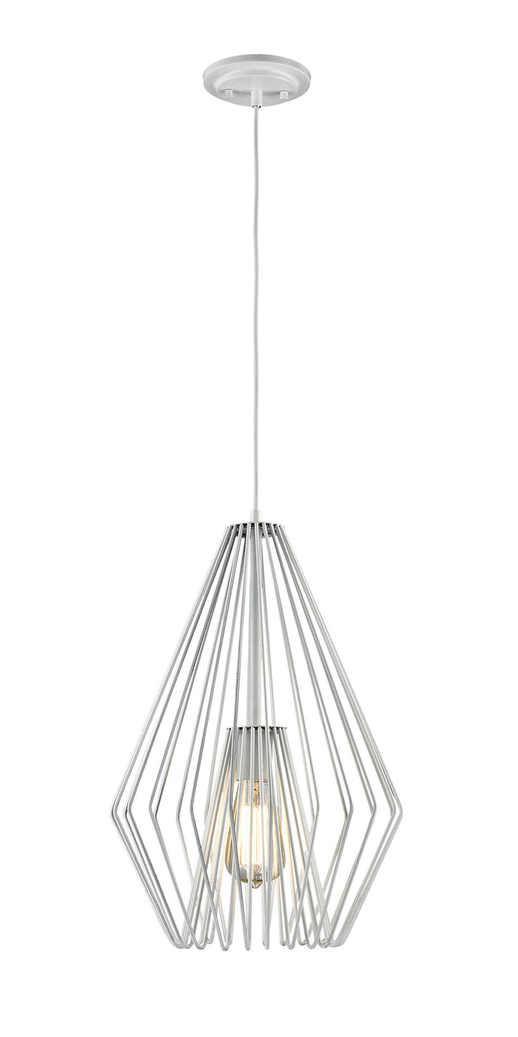 Z-Lite - 442MP12-WH - One Light Pendant - Quintus - Gloss White