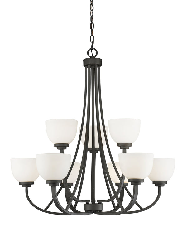 Z-Lite - 443-9-BRZ - Nine Light Chandelier - Ashton - Bronze