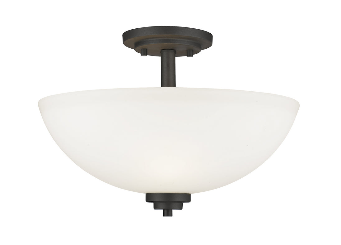 Z-Lite - 443SF-BRZ - Three Light Semi Flush Mount - Ashton - Bronze