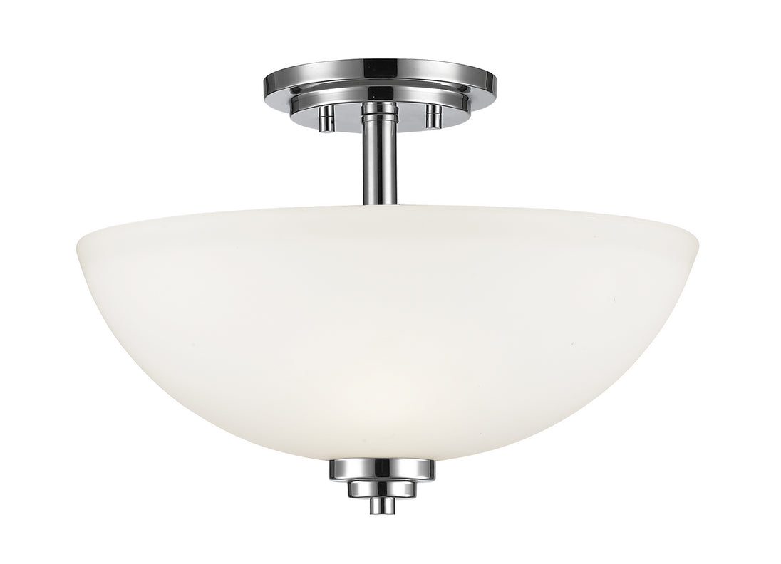 Z-Lite - 443SF-CH - Three Light Semi Flush Mount - Ashton - Chrome