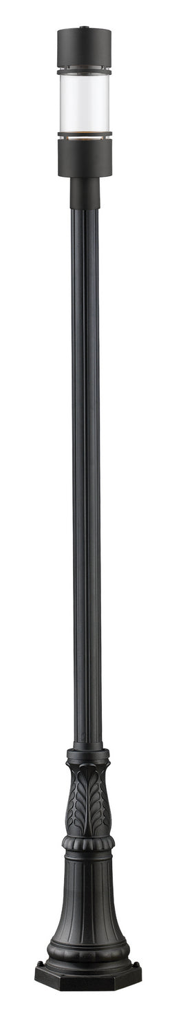 Z-Lite - 553PHB-518P-BK-LED - LED Outdoor Post Mount - Luminata - Black