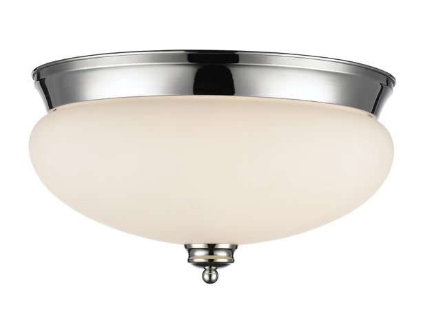 Z-Lite - 721F3-CH - Three Light Flush Mount - Amon - Chrome