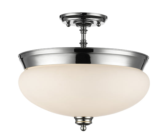 Z-Lite - 721SF-CH - Three Light Semi Flush Mount - Amon - Chrome