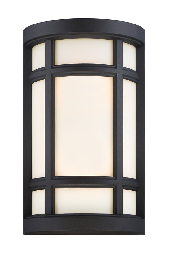 Designers Fountain - 34121-BK - Two Light Wall Sconce - Logan Square - Black