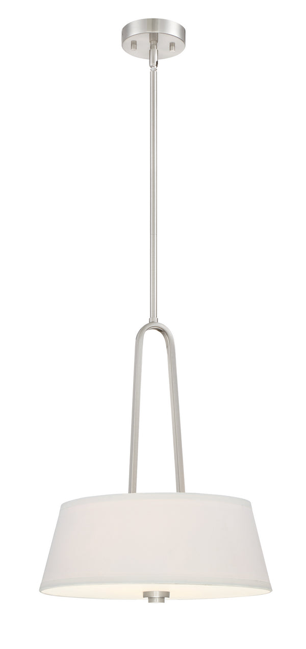 Designers Fountain - 88531-SP - Inverted Pendant - Studio - Satin Platinum