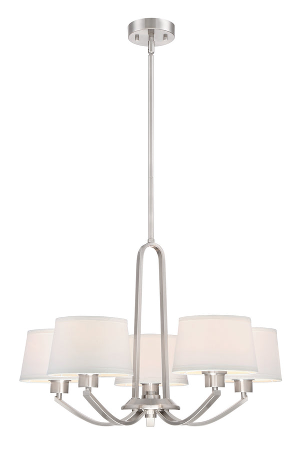 Designers Fountain - 88585-SP - Chandelier - Studio - Satin Platinum