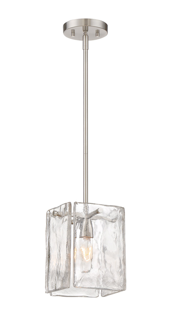 Designers Fountain - 89030-SP - Mini-Pendant - Madison Square - Satin Platinum