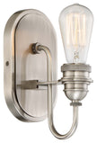 Minka-Lavery - 3451-84B - One Light Bath - Uptown Edison - Plated Pewter