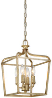 Minka-Lavery - 4445-582 - Four Light Pendant - Laurel Estate - Brio Gold