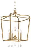 Minka-Lavery - 4448-582 - Four Light Pendant - Laurel Estate - Brio Gold