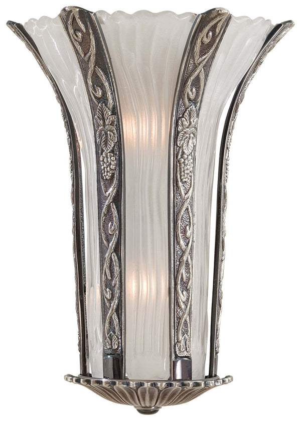 Metropolitan - N950334-54B - Two Light Wall Sconce - Metropolitan - Platinum