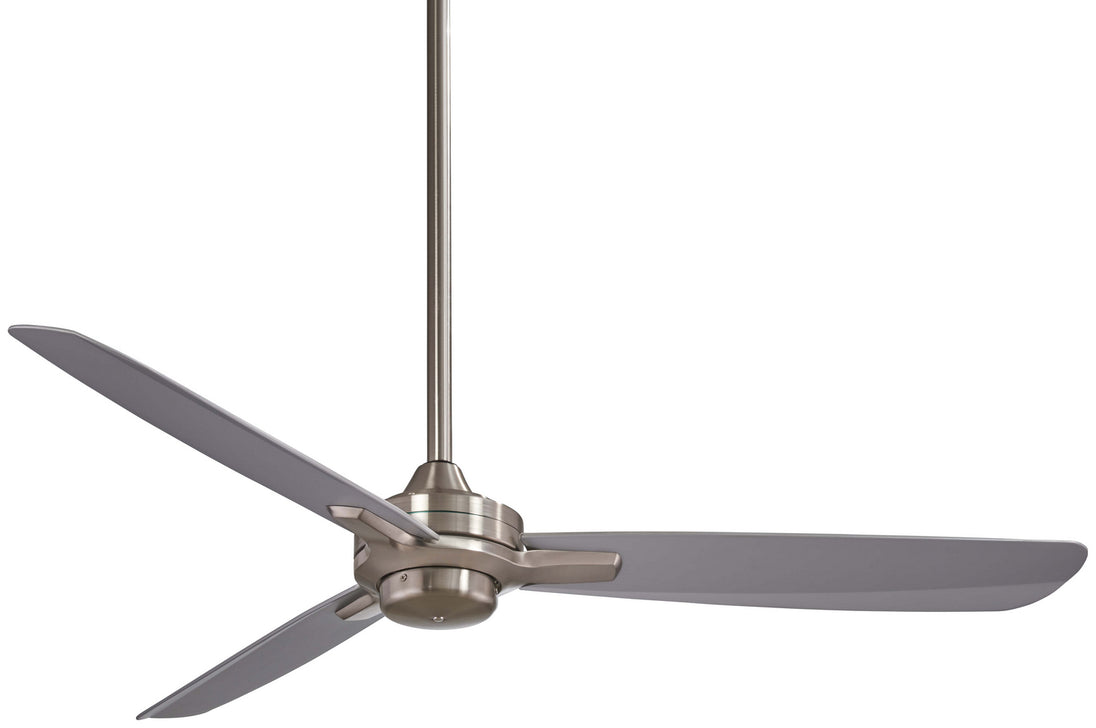 Minka Aire - F727-BN/SL - 52"Ceiling Fan - Rudolph - Brushed Nickel W/ Silver