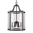 Golden - 1157-4P BLK - Four Light Pendant - Payton BLK - Matte Black