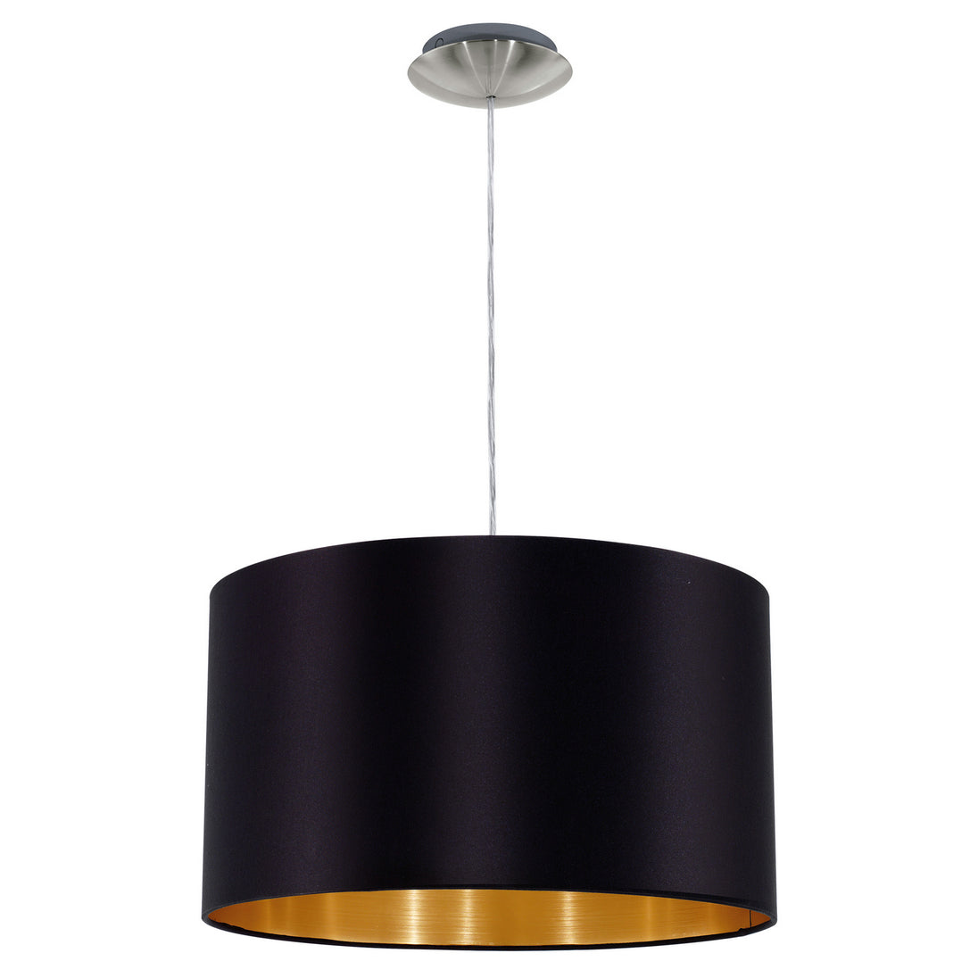 Eglo USA - 31599A - One Light Pendant - Maserlo - Satin Nickel