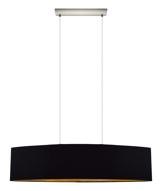 Eglo USA - 31616A - Two Light Pendant - Maserlo - Satin Nickel